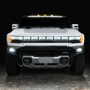 Hummer EV Light Bar Mount Kit - Roof - ORACLE Lighting - Curved 50 inch - Black - `22-`24 Hummer EV Light Bar Mount Kit - Roof - ORACLE Lighting - Curved 50 inch - Black - `22-`24